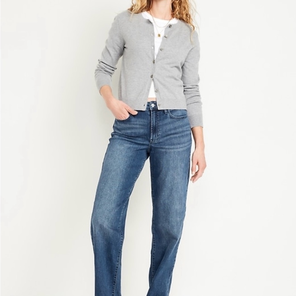 NWT Old Navy High Waisted Wow Loose Jeans